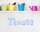 Customized Name Vinyl Decals Nursery Name Sticker